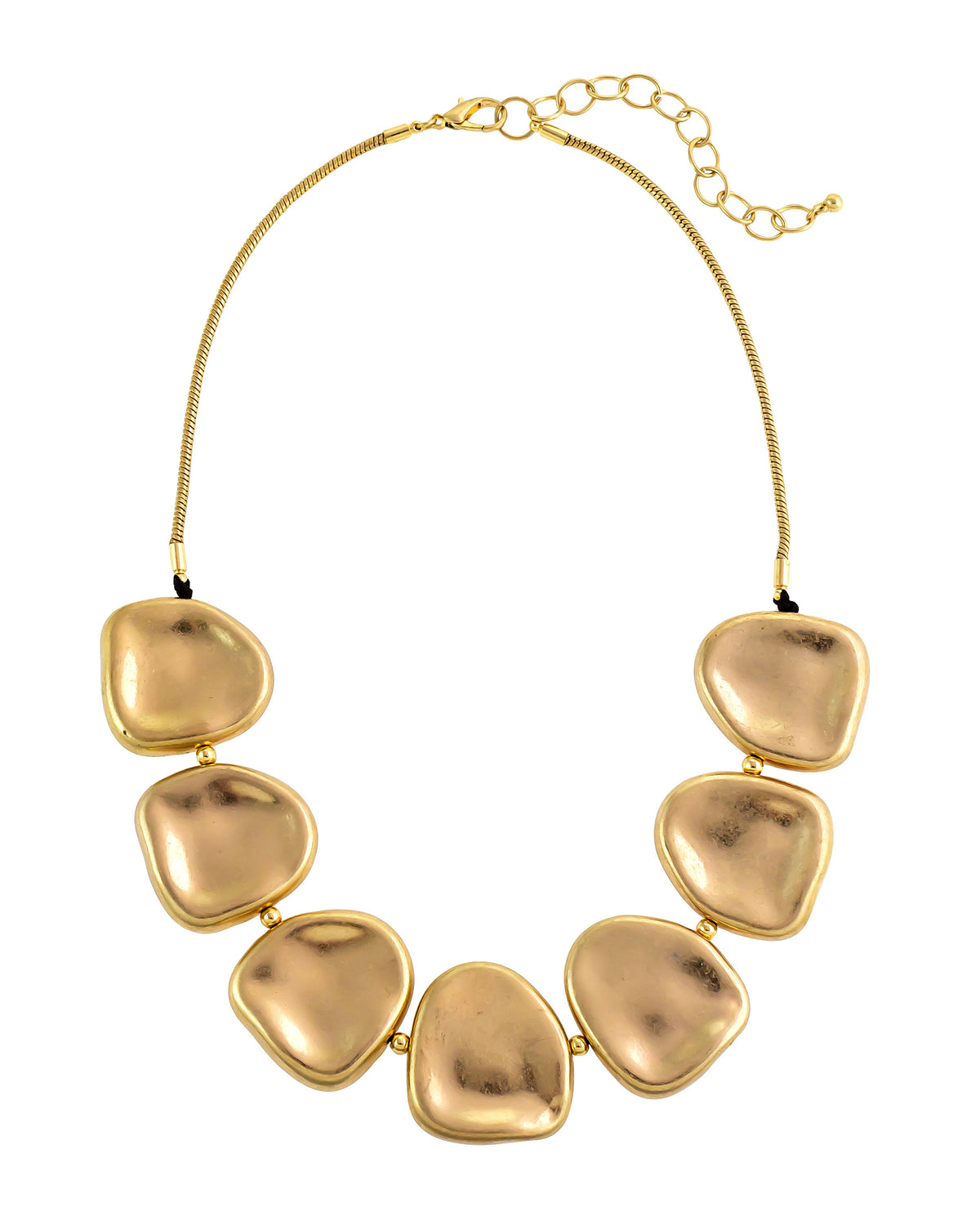Cora Necklace displayed on white background – Dauplaise Jewelry