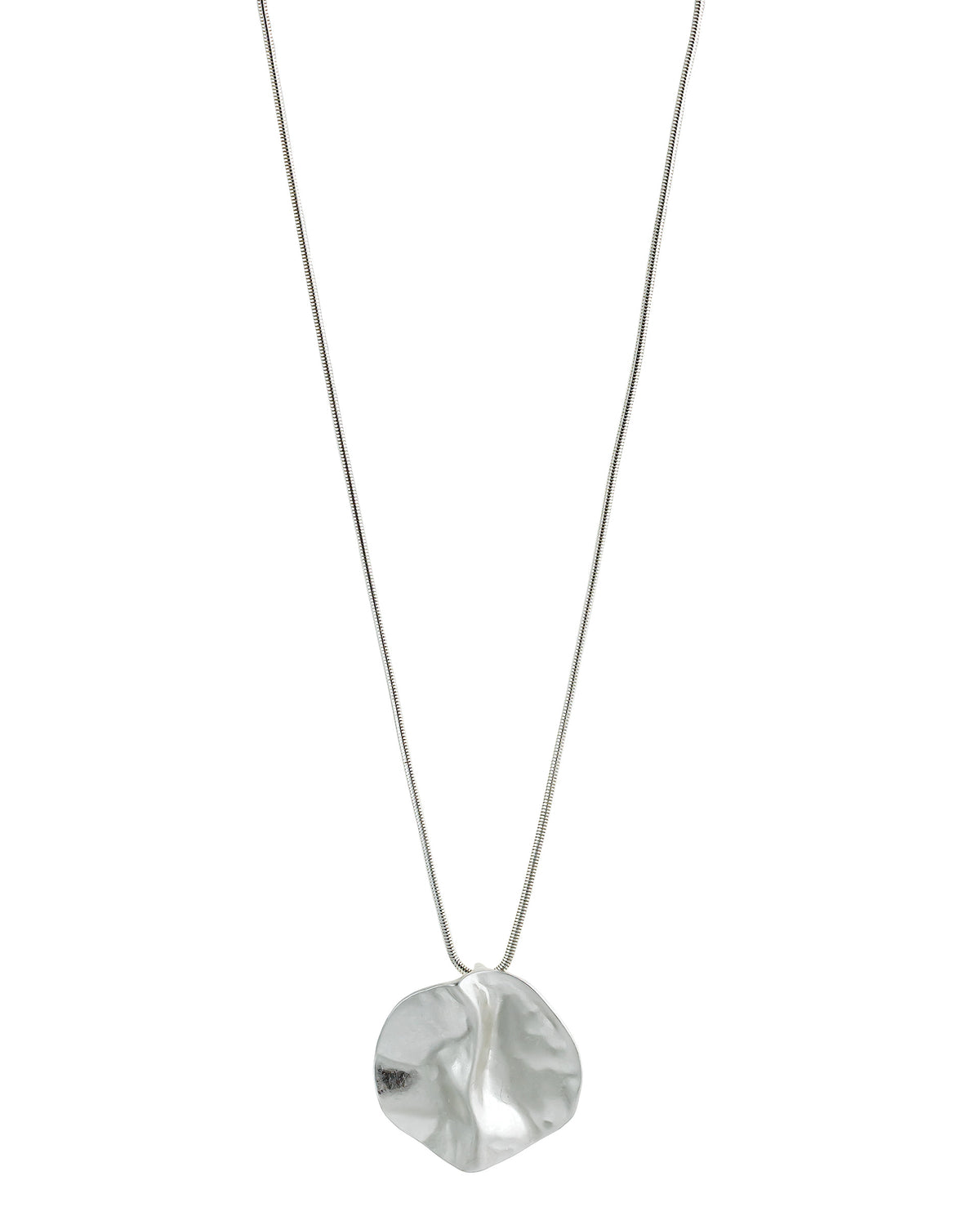 Thea Necklace displayed on white background – Dauplaise Jewelry