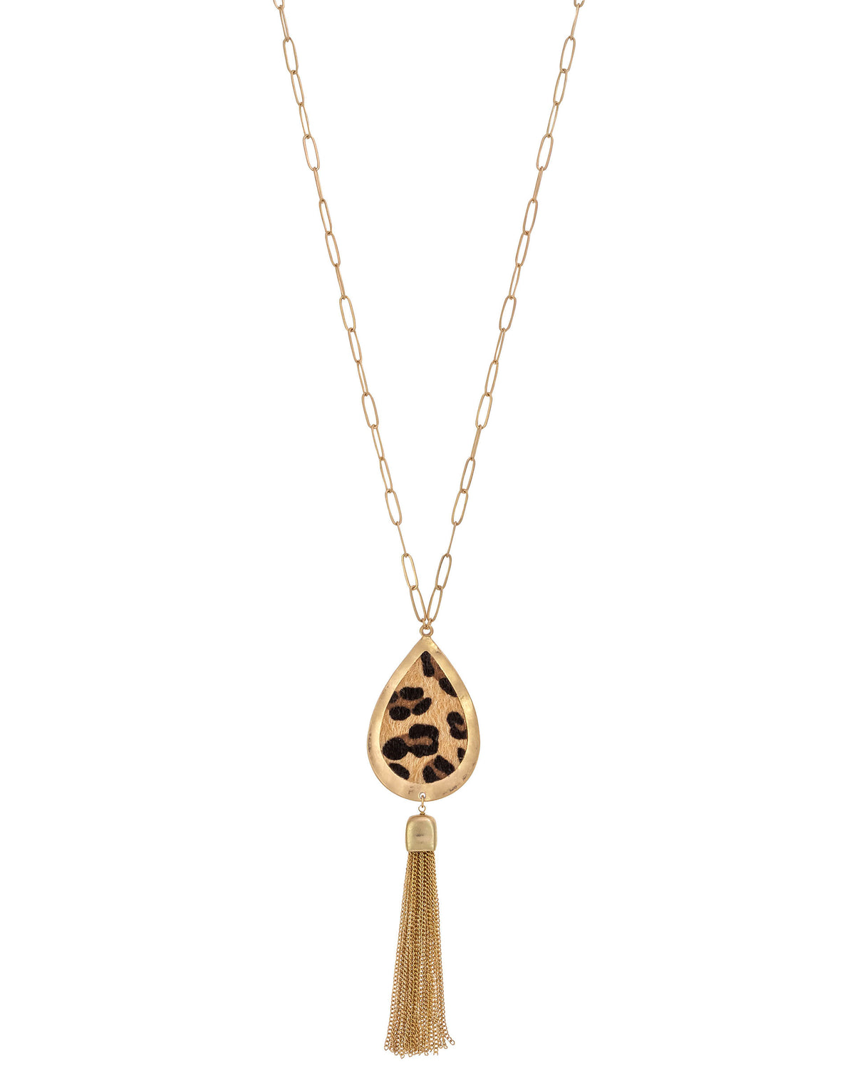 Fierce Tassel displayed on white background – Dauplaise Jewelry