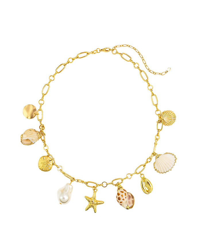 A Walk on The Beach displayed on white background – Dauplaise Jewelry