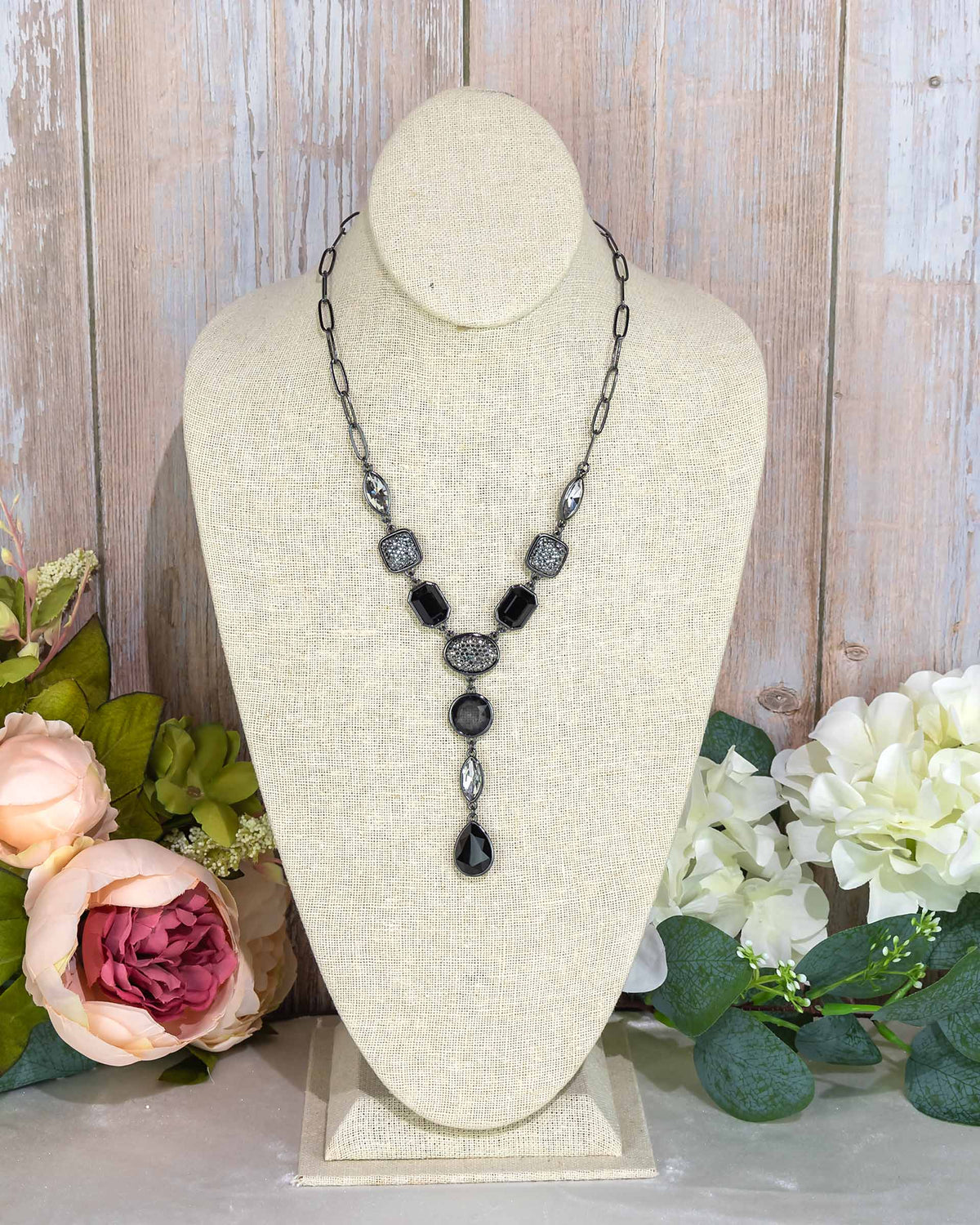 Scarlet Splendor Y-Necklace