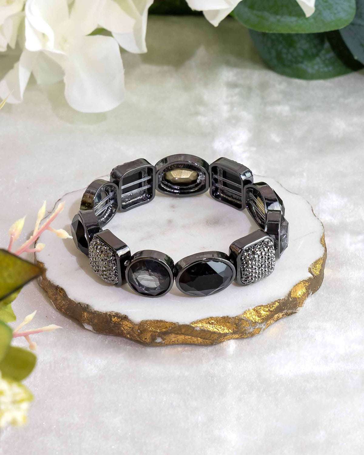 Eclipse Elegance Stretch Bracelet