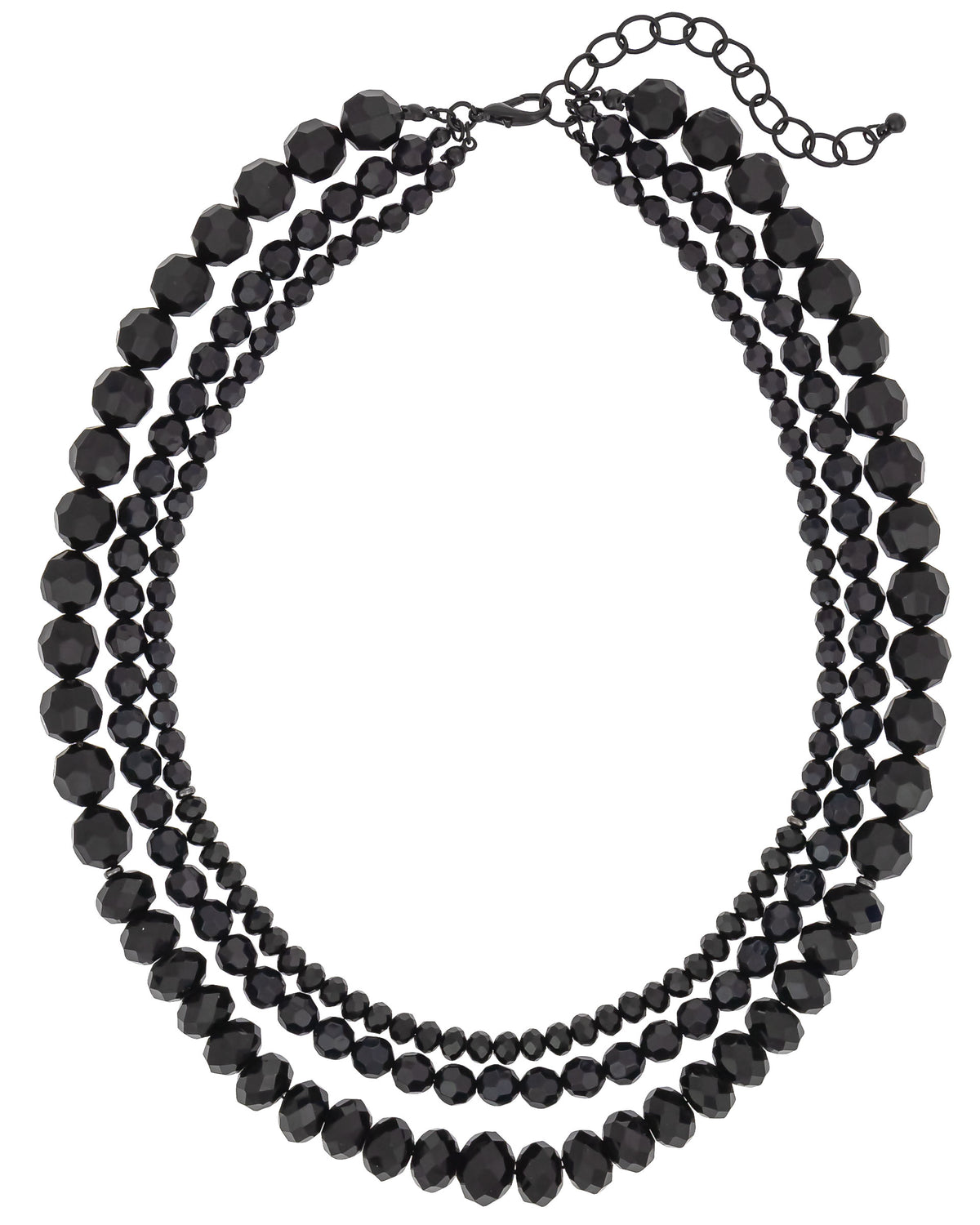 Twilight Symphony Necklace displayed on white background – Dauplaise Jewelry