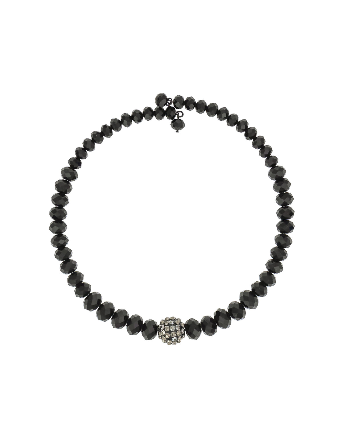 Eclipse Spiral Necklace displayed on white background – Dauplaise Jewelry