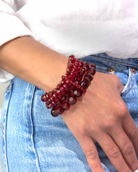 Scarlet Radiance Bracelet