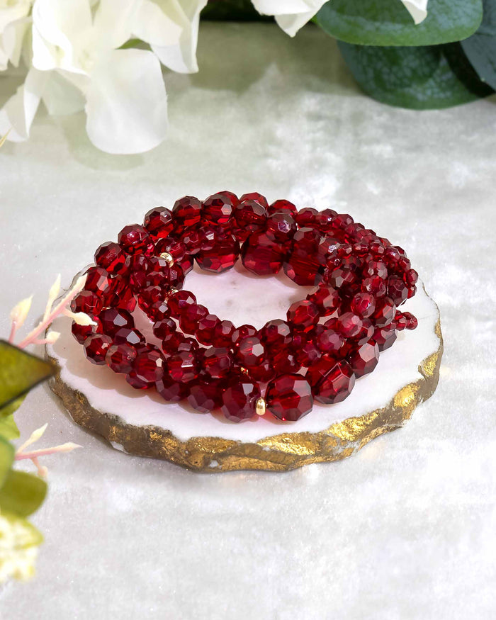 Scarlet Radiance Bracelet