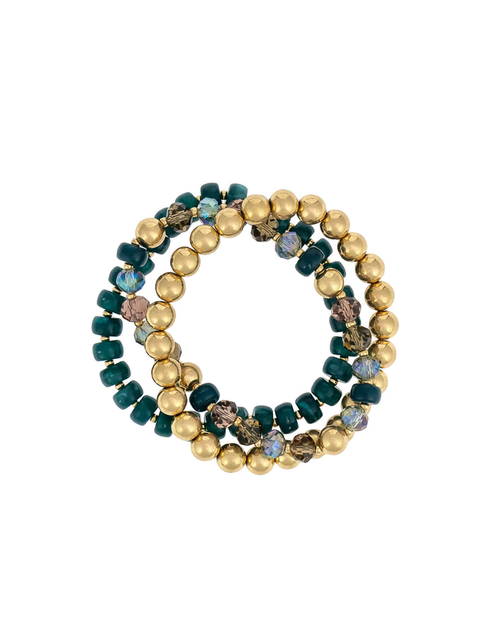 Aurora Harmony Bracelet displayed on white background – Dauplaise Jewelry