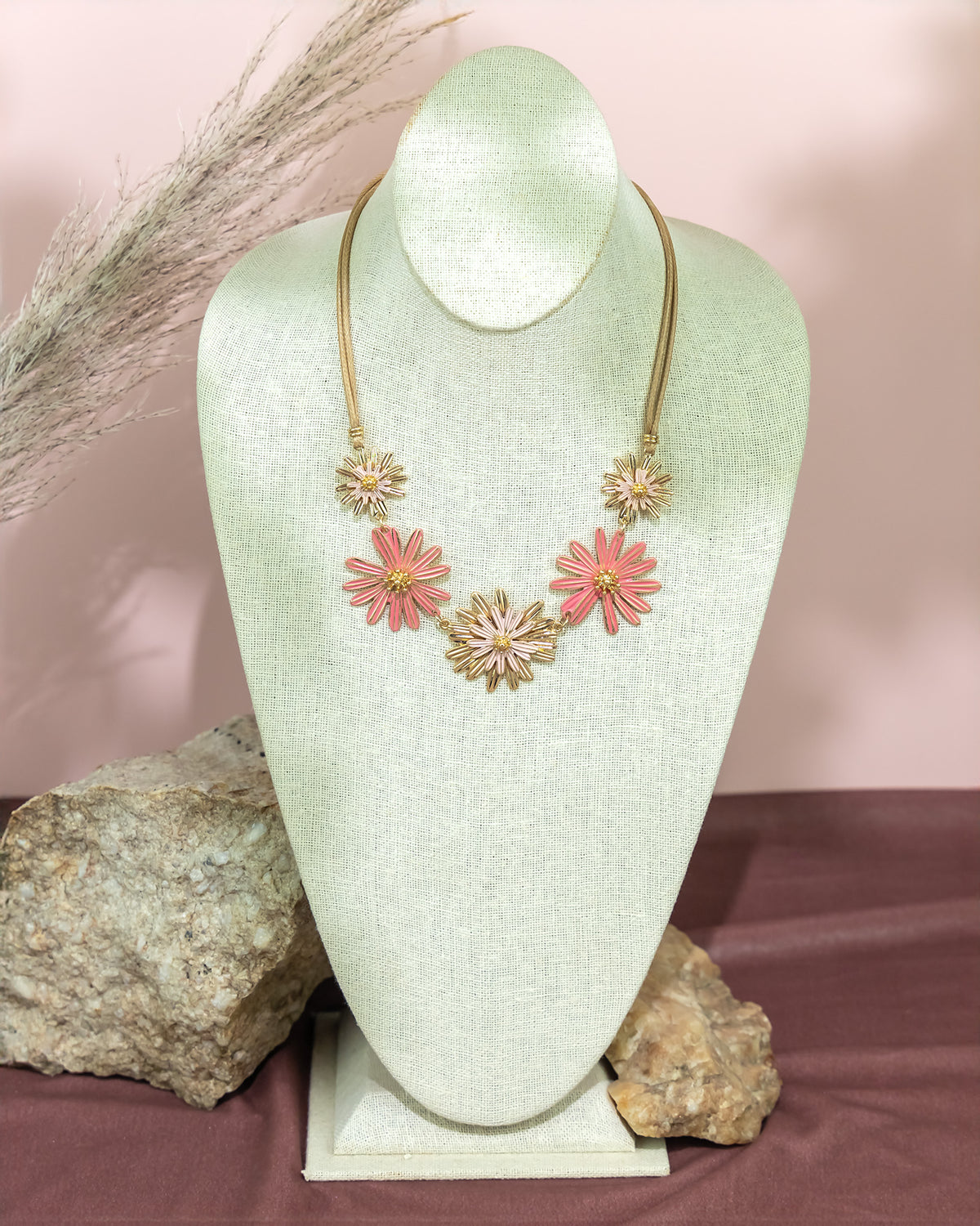 Daisy Garden Statement Necklace
