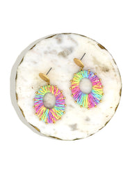 Multi-Radiance Drop Earrings