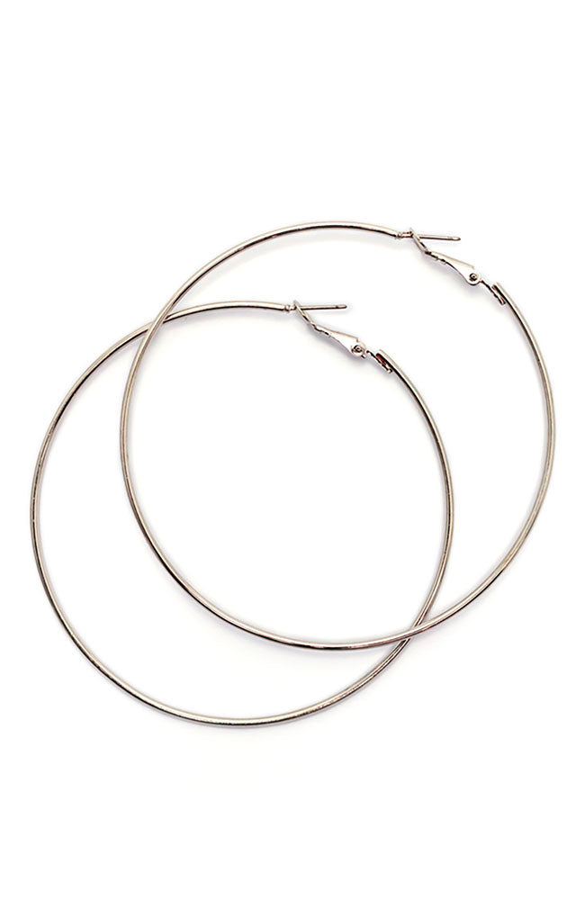 Dauplaise Jewelry - Oversized Hoop Earrings