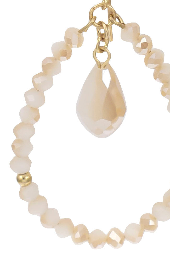 Dauplaise Jewelry - Neutral Pear Earrings