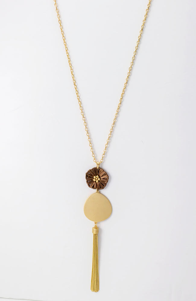 Dauplaise Jewelry - Tassel Necklace