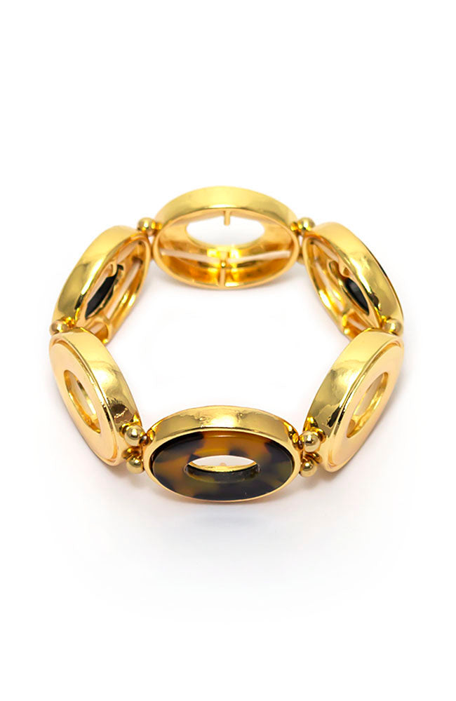 Dauplaise Jewelry - Oval Link Stretch Bracelet