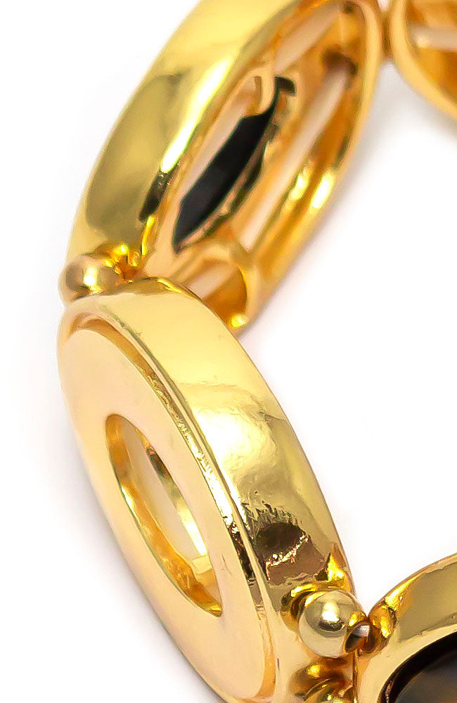 Dauplaise Jewelry - Oval Link Stretch Bracelet