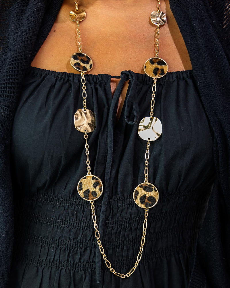 Dauplaise Jewelry - Multi Animal Pendant Necklace