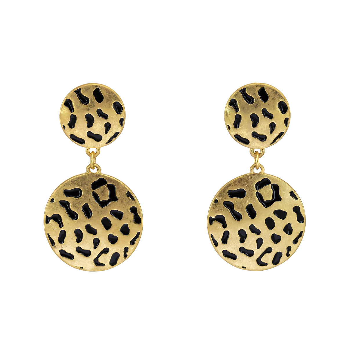 Dauplaise Jewelry - Animal Double Drop Earrings