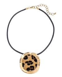 Dauplaise Jewelry - Whisker Disc Necklace