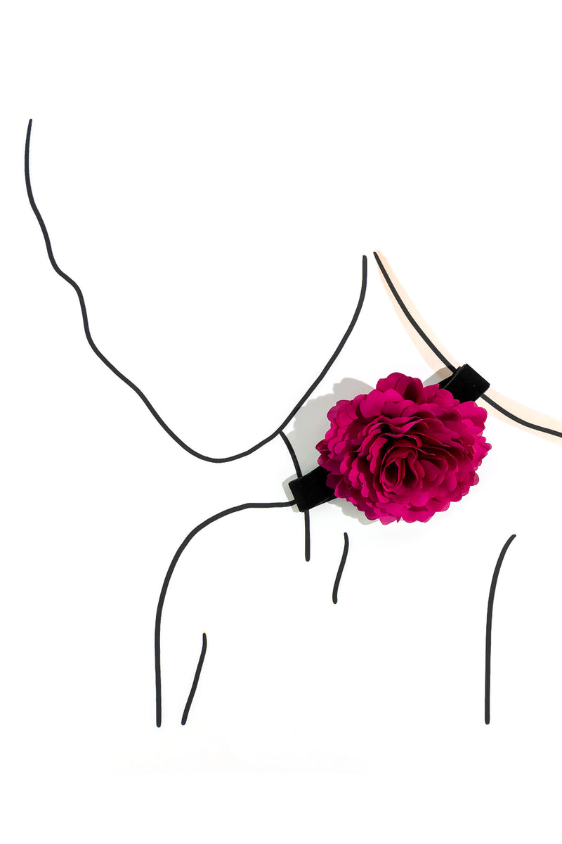 Dauplaise Jewelry - Luxury Flower Choker Necklace
