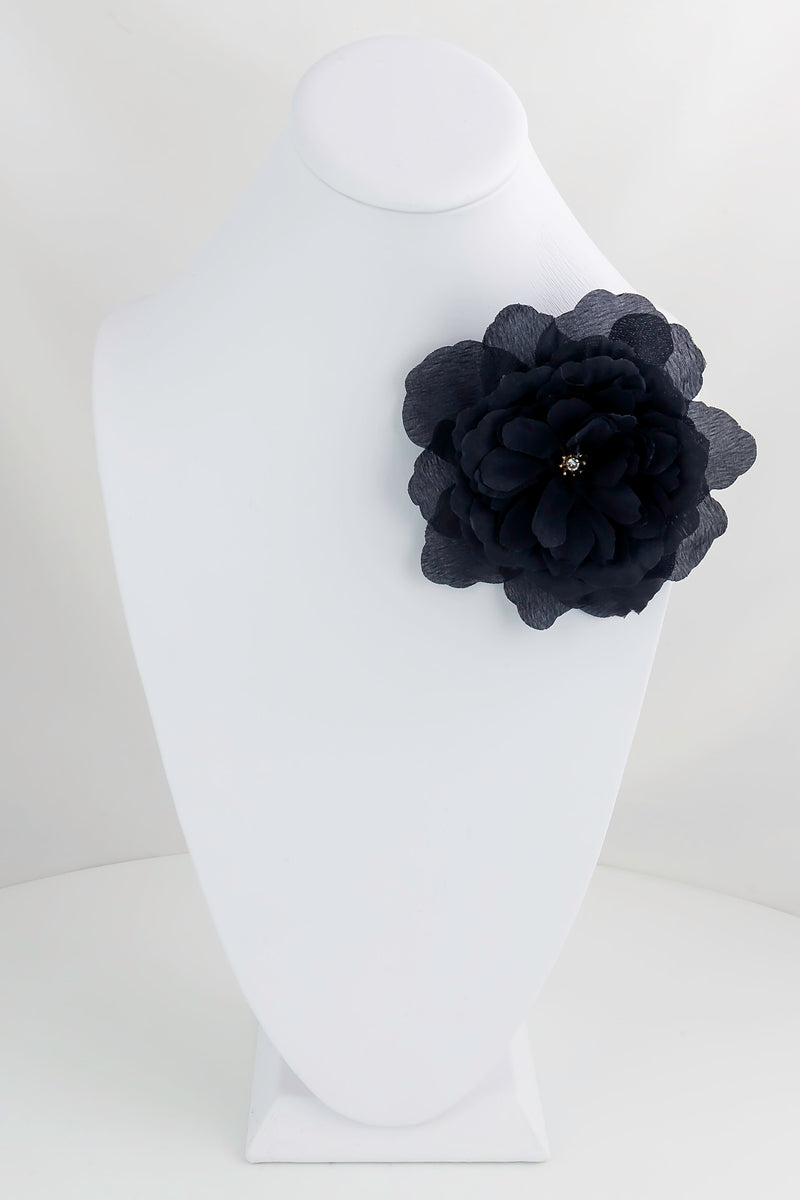 Dauplaise Jewelry - The Delightful Fabric Flower Pin
