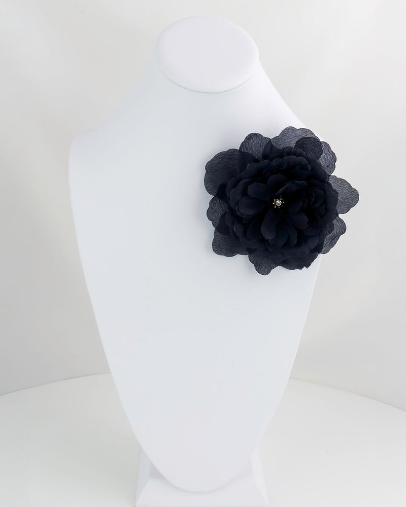 Dauplaise Jewelry - The Delightful Fabric Flower Pin