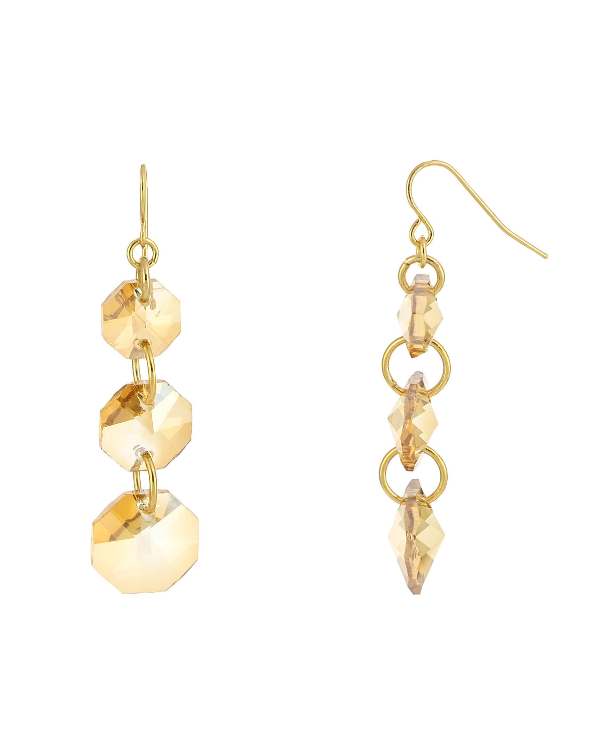 Dauplaise Jewelry - Golden Sierra Sundrop Earrings