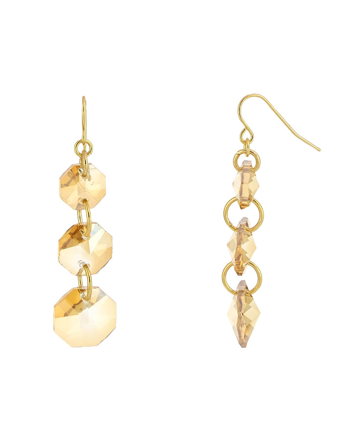 Dauplaise Jewelry - Golden Sierra Sundrop Earrings