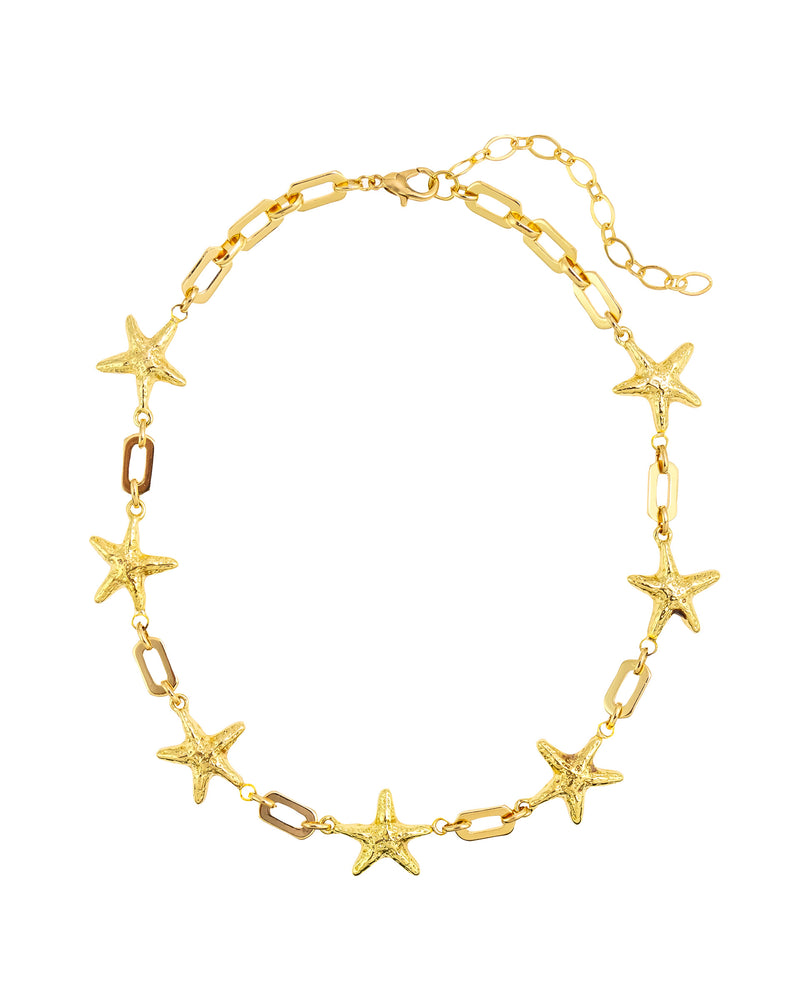 Dauplaise Jewelry - Star-Spangled Necklace