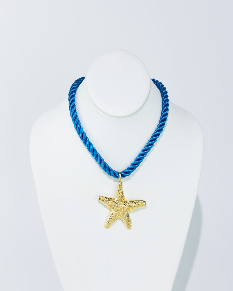 Dauplaise Jewelry - Starfish Rope Necklace