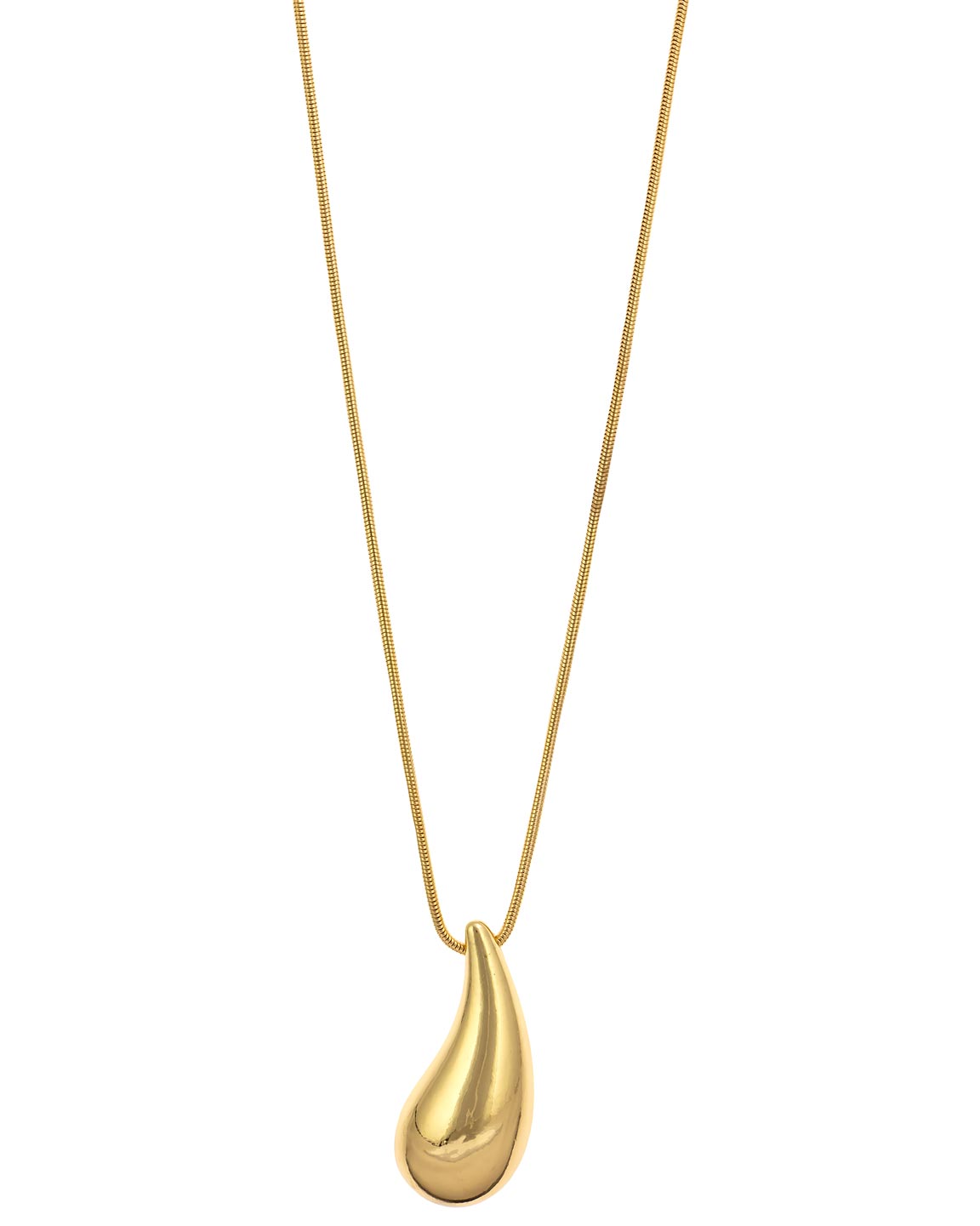 Dauplaise Jewelry - Sculpted Drop Necklace
