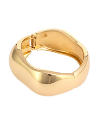 Dauplaise Jewelry - Sculptural Metal Cuff Bangle