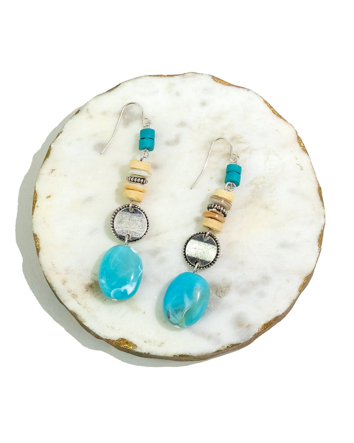 Dauplaise Jewelry - Radiant Diversity Beaded Cascade Earrings
