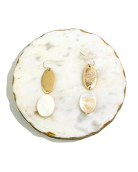Dauplaise Jewelry - Radiant Fusion Double-Drop Earrings