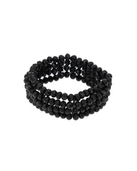 Midnight Cascade Bracelet displayed on white background – Dauplaise Jewelry