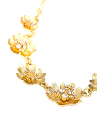 Golden Bloom Elegance Necklace