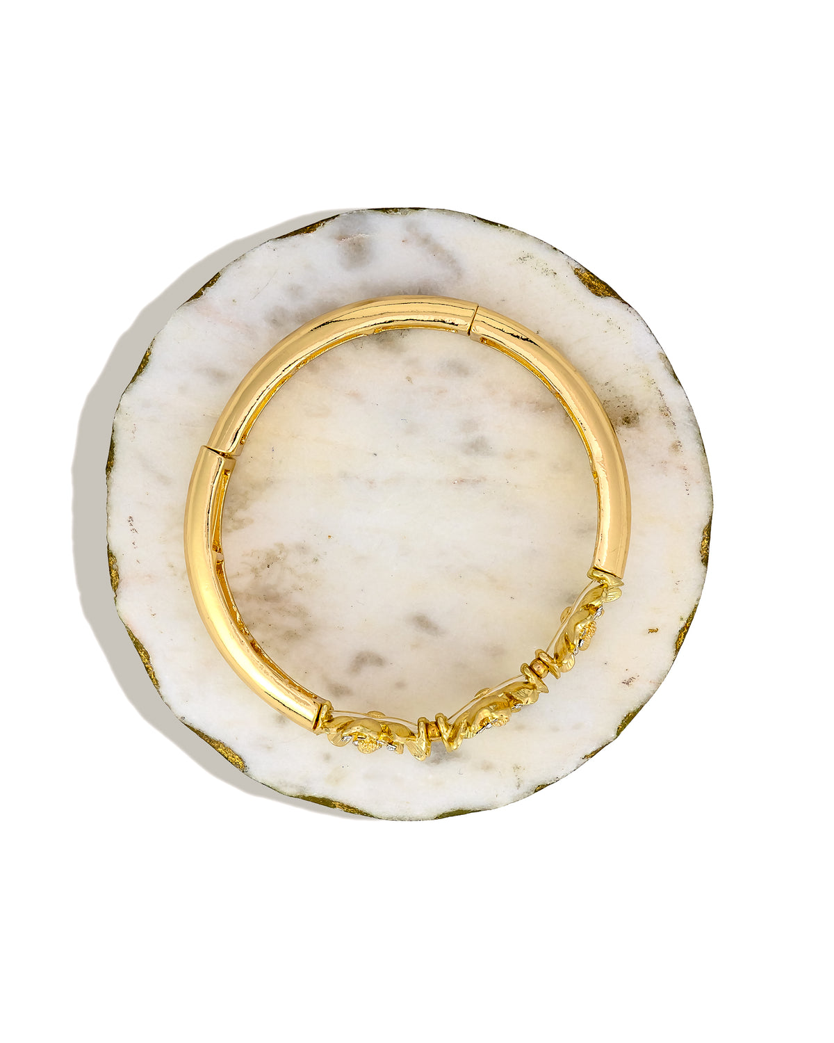 Golden Bloom Bangle