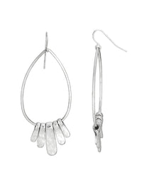 Dauplaise Jewelry - Pear-Shaped Drop Earrings