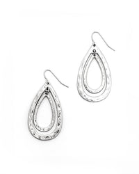 Dauplaise Jewelry - Orbital Silver Drop Earrings