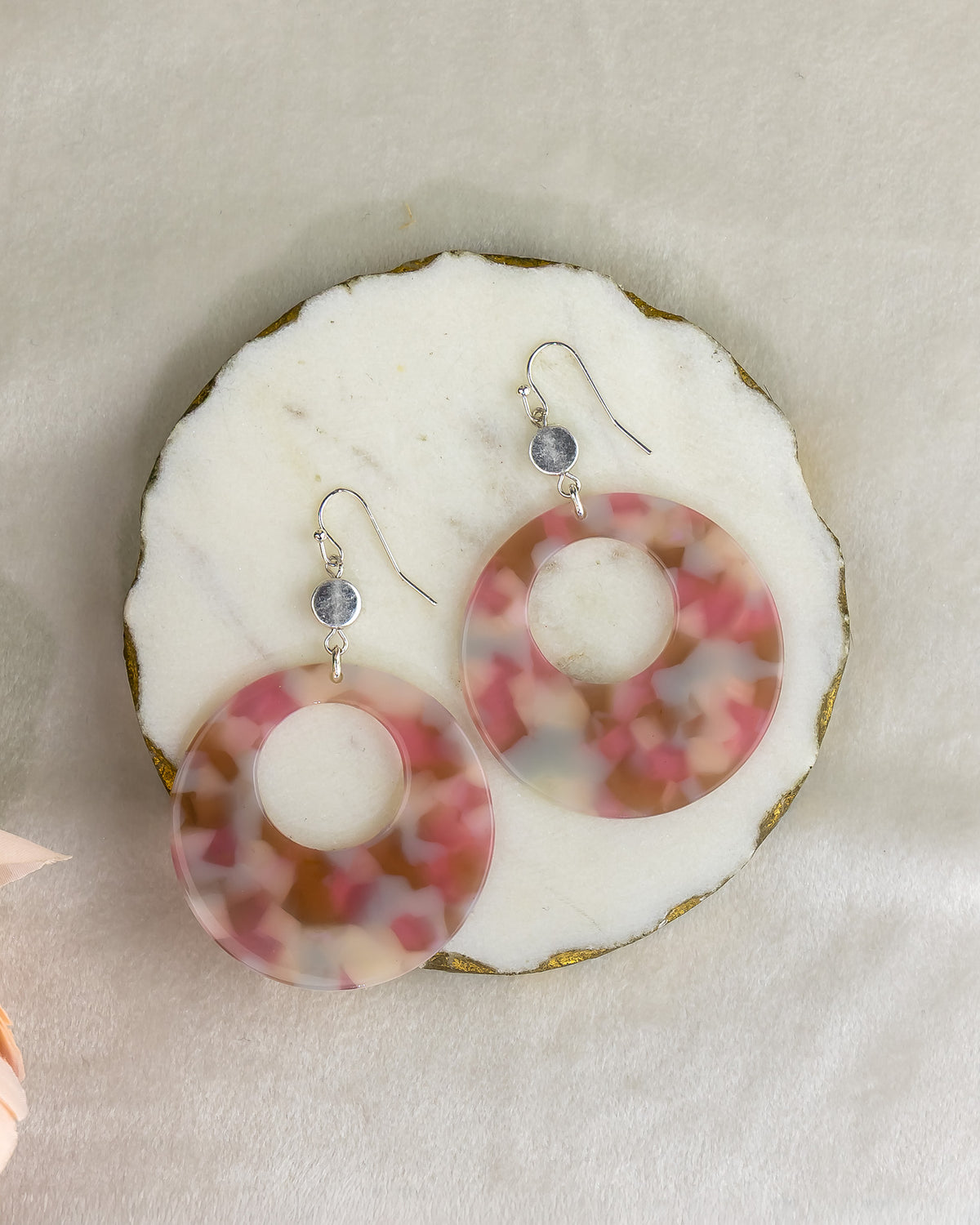 Petal Loop Statement Earrings