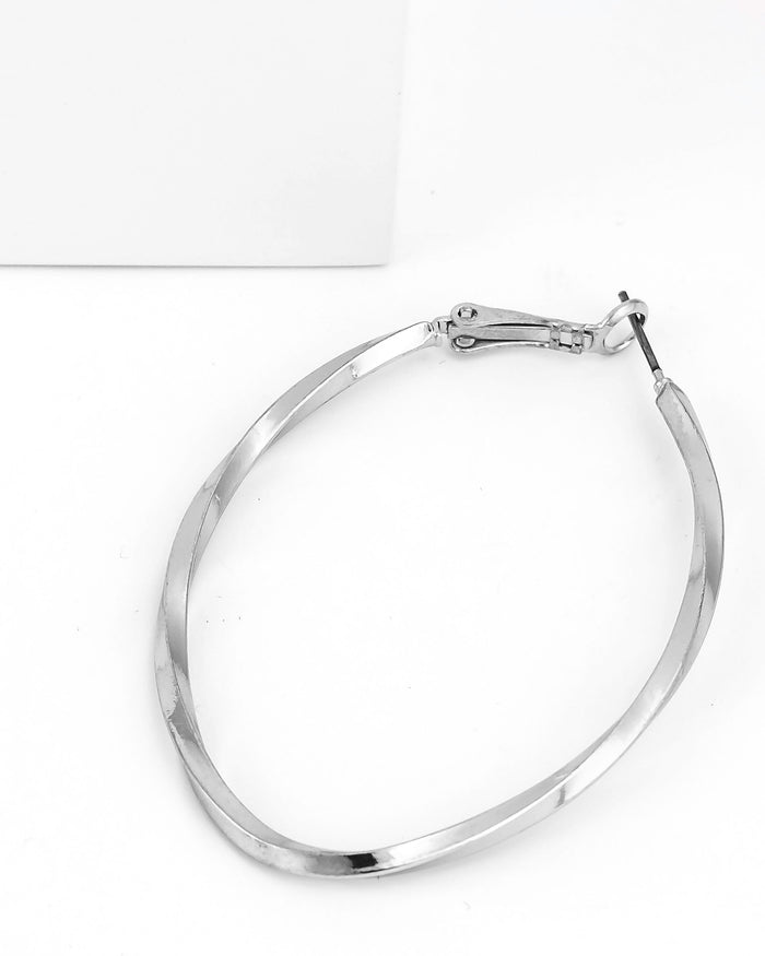 Daupliase Jewelry - Twisted Hoop Earrings
