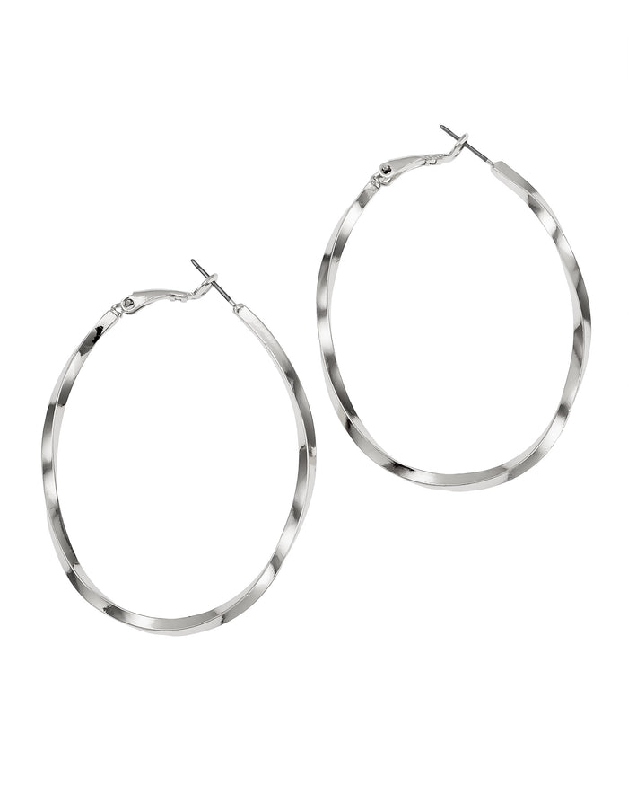 Daupliase Jewelry - Twisted Hoop Earrings