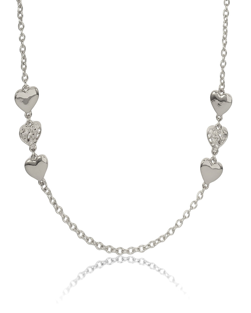 Dauplaise Jewelry -  'Marry Me' Triple Heart Necklace