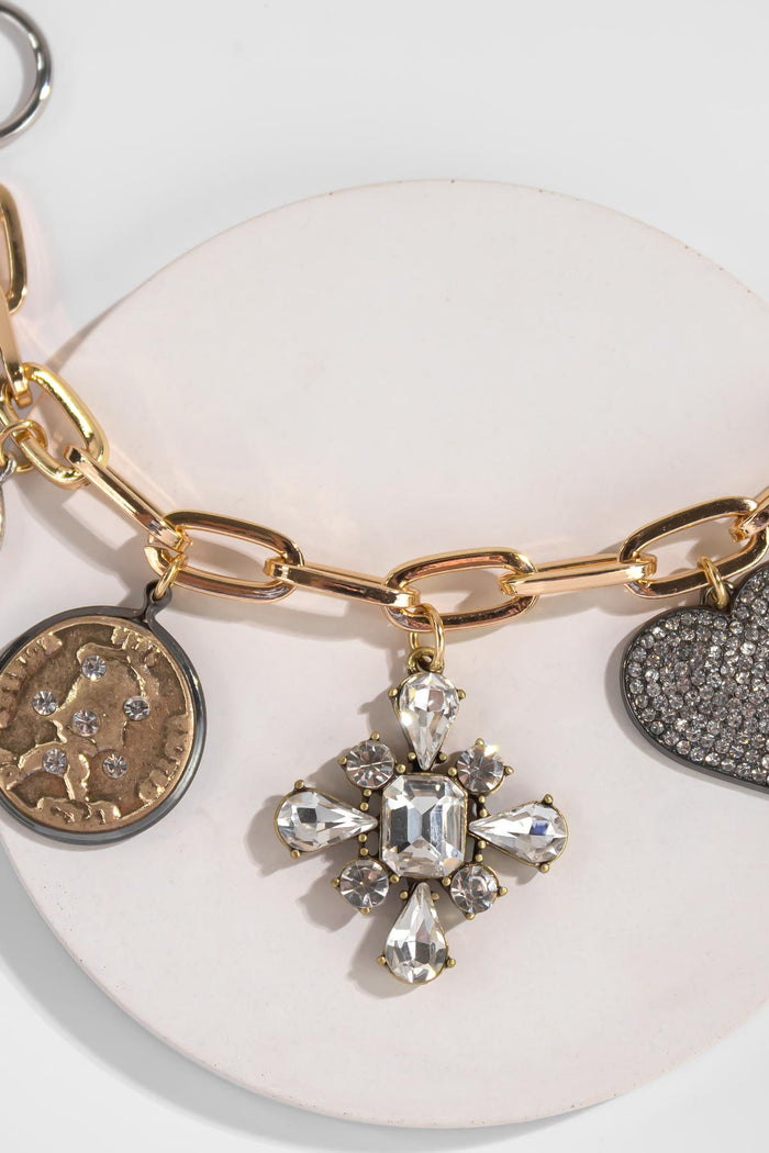 Dauplaise Jewelry - Upcycled Charm Bracelet