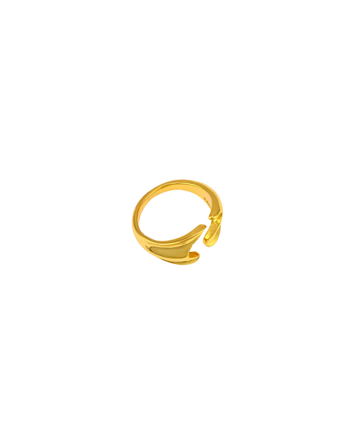 Dauplaise Jewelry - Tina Adjustable Gold Ring