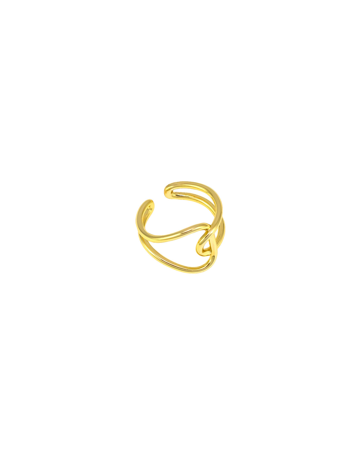 Dauplaise Jewelry - Lucy Adjustable Gold Ring