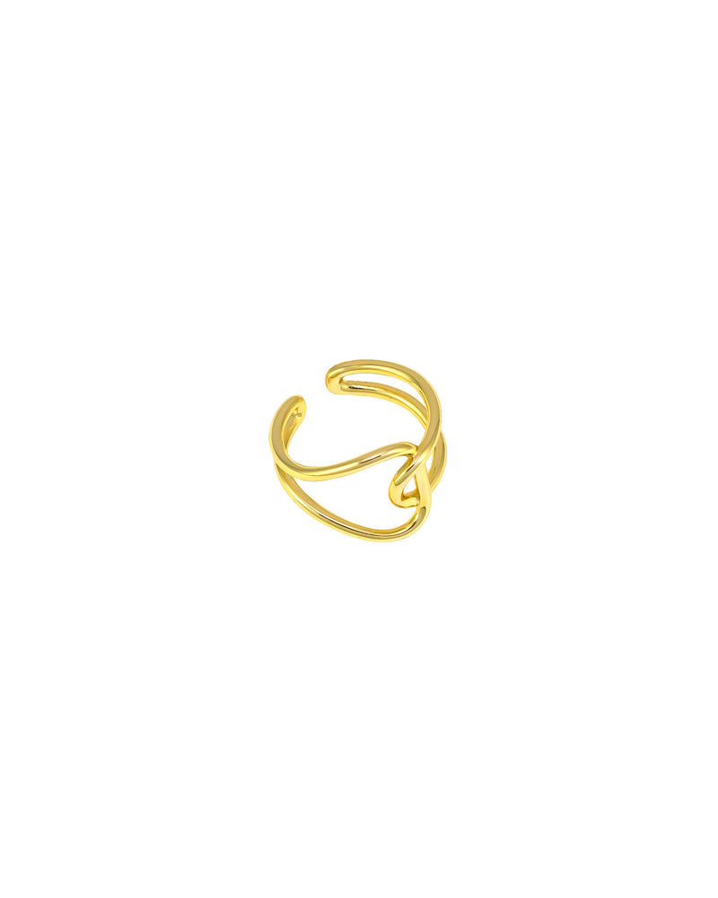 Dauplaise Jewelry - Lucy Adjustable Gold Ring