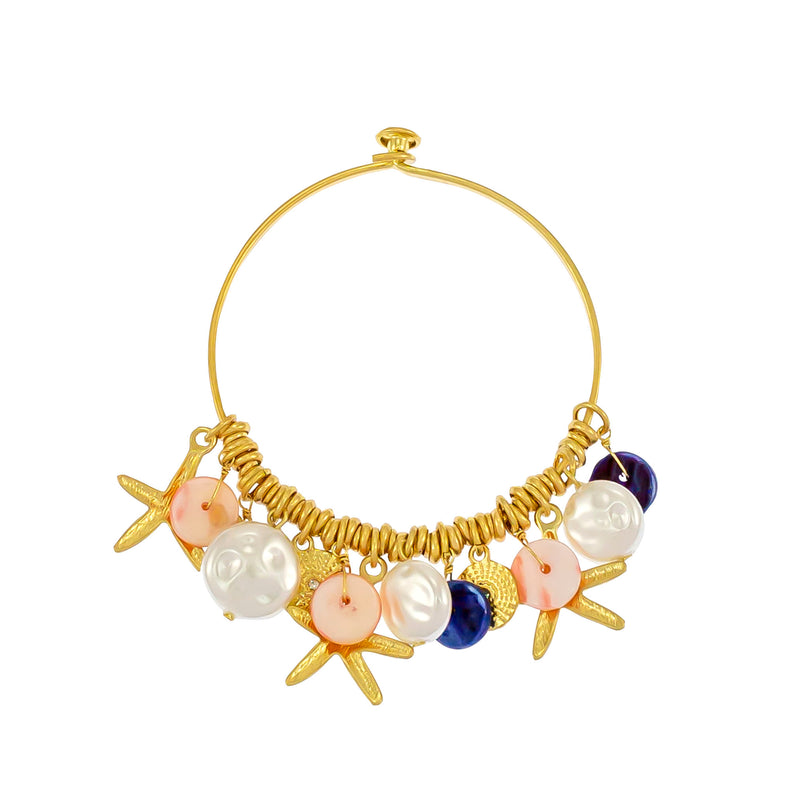 Dauplaise Jewelry - Shaky Drop Star Fish Bracelet