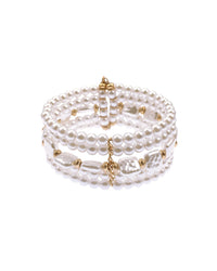 Dauplaise Jewelry - Pearl Cuff Bracelet