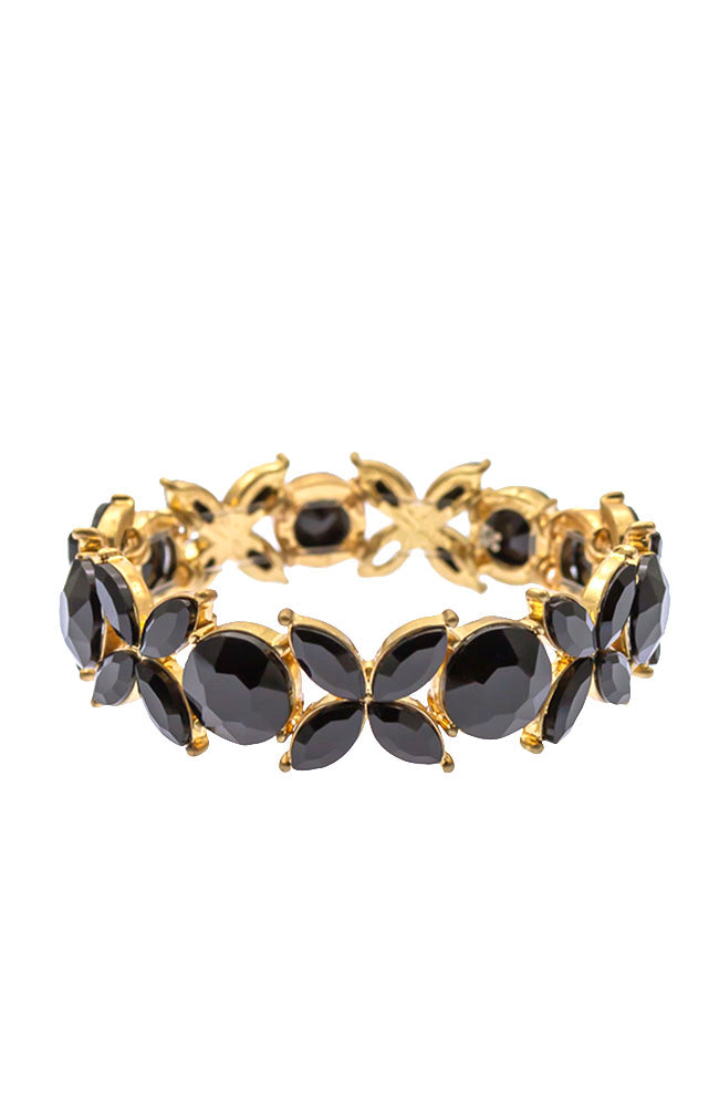 Dauplaise Jewelry - The Jet Stone Bracelet