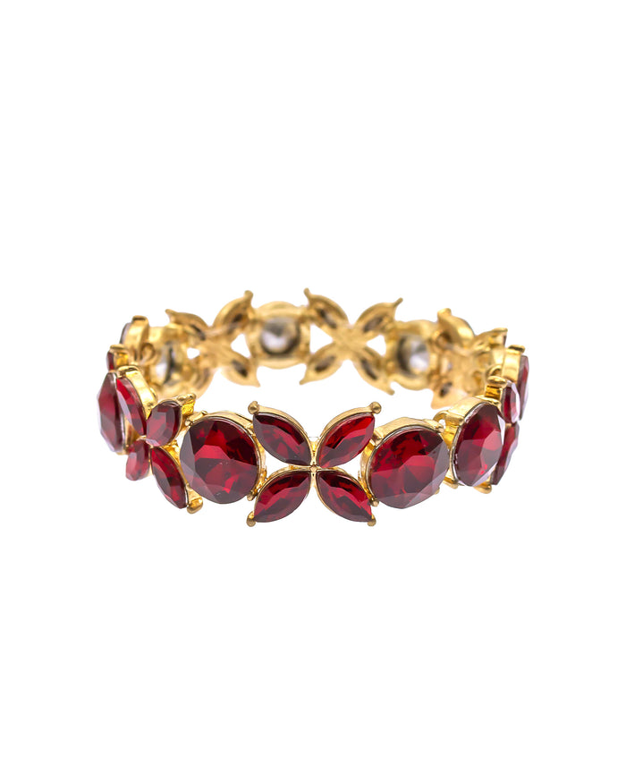 Dauplaise Jewelry - Red Stone Bracelet