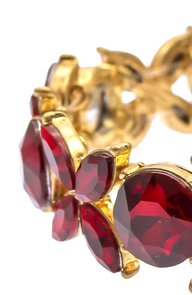 Dauplaise Jewelry - The Red Stone Bracelet